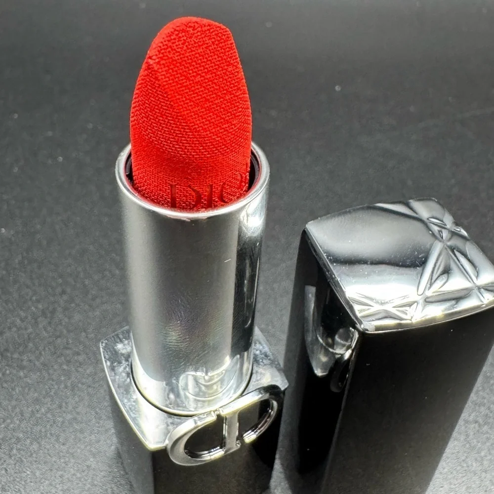 NWT Dior Rouge Lipstick 999 Shade Velvet- NO BOX